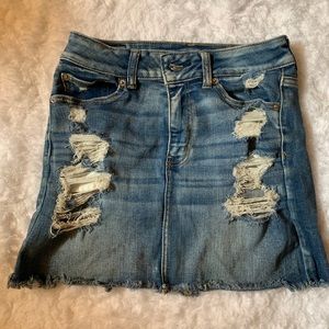 American Eagle Jean Skirt